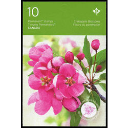 canada stamp bk booklets bk761 crabapple blossoms 2021