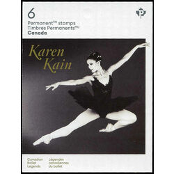 canada stamp bk booklets bk766 karen kain 2021