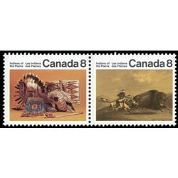 canada stamp 563bpi plains indians 8 1972