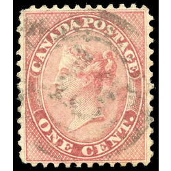 canada stamp 14 queen victoria 1 1859 U VF 056