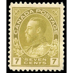 canada stamp 113b king george v 7 1912 M F VF 002