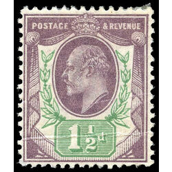 great britain stamp 129 king edward vii 1902