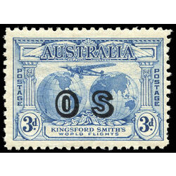 australia stamp o2 airplane and globes 1931 M 001