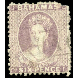 bahamas stamp 10 queen victoria 1863 U DEF 001