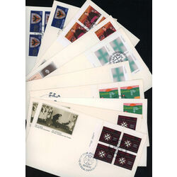 collection of 52 canada first day covers 32c all grouped together by scott