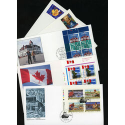 collection of 12 canada first day covers 43c all grouped together by scott