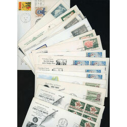 collection of 105 old canada first day covers all grouped together by scott years 1960 1968