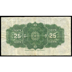 canada 25 paper 1923 very fine