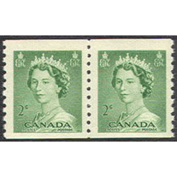 canada stamp 331pa queen elizabeth ii 1953