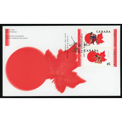 canada stamp 1724a sumo canada basho 1998 FDC