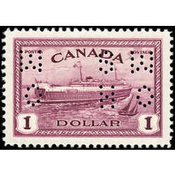 canada stamp o official o273 train ferry 1 00 1946