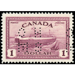 canada stamp o official o273 train ferry 1 00 1946 M VF 003