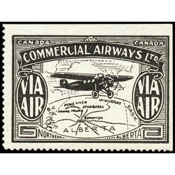 canada stamp cl air mail semi official cl47a commercial airways ltd 10 1929 M 002