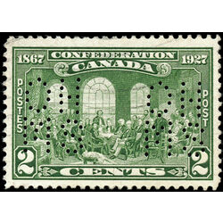 canada stamp o official o8 142 fathers of confederation 2 1927