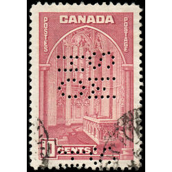 canada stamp o official o8 241a memorial chamber 10 1938
