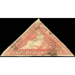 cape of good hope stamp 3a cape of good hope 1857