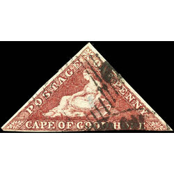cape of good hope stamp 12a cape of good hope 1863