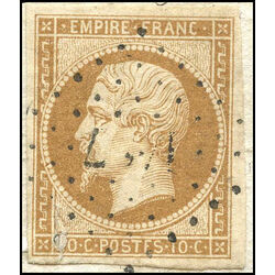 france stamp 14c emperor napoleon iii 10 1860