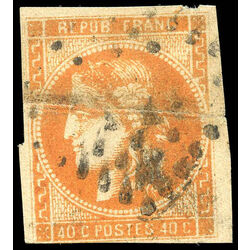 france stamp 47 ceres 40 1870
