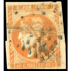 france stamp 47 ceres 40 1870