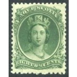 nova scotia stamp 11i queen victoria 8 1860