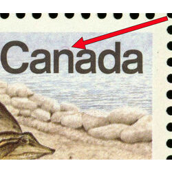 canada stamp 813 spiny soft shelled turtle 17 1979 M PANE VARIETYI III