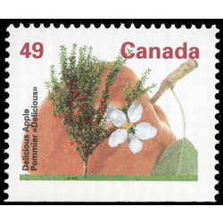 canada stamp 1364cs delicious apple 49 1994
