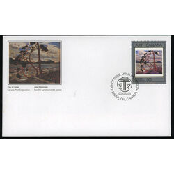 canada stamp 1271 the west wind 50 1990 FDC 002