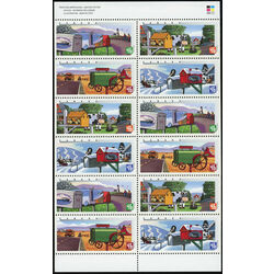 canada stamp bk booklets bk226 rural mailboxes 2000