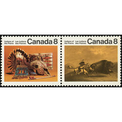 canada stamp 563a short n plains indians 1972