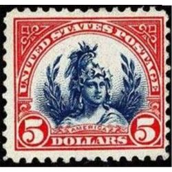 us stamp postage issues 573 america 5 1922