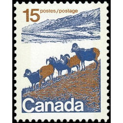 canada stamp 595iii mountain sheep 15 1972