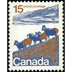 canada stamp 595xi mountain sheep 15 1972