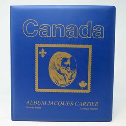 canada collection in 4 used jacques cartier albums