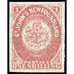 newfoundland stamp 23i 1861 third pence issue 1sh 1861 M VFNH 002
