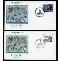 canada stamp 748 seal hunter 12 1977 FDC 001