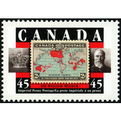 canada stamp 1722 st edward s crown 2 imperial penny postage sir william mulock 45 1998