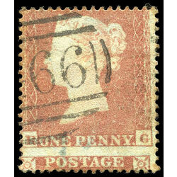 great britain stamp 8 queen victoria 1854