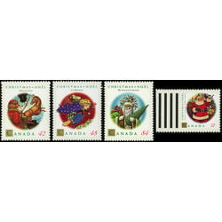 canada stamp 1452 5 christmas personages 1992