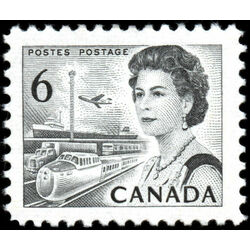 canada stamp 460fi queen elizabeth ii transportation 6 1972