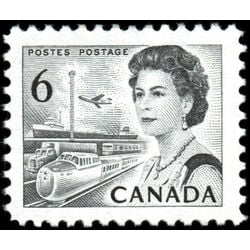 canada stamp 460f queen elizabeth ii transportation 6 1972