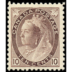 canada stamp 83 queen victoria 10 1898 M VFNH 015