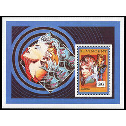 st vincent stamp 1504 madonna 1991