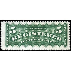 canada stamp f registration f2 registered stamp 5 1875