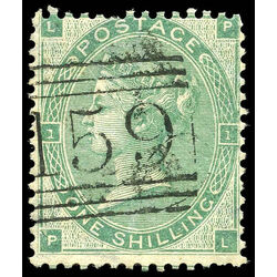 great britain stamp 42a queen victoria 1 sh 1862