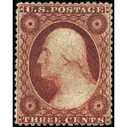 us stamp postage issues 25 washington 3 1857