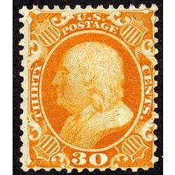 us stamp 46 franklin 30 1875