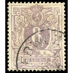 belgium stamp 31 coat of arms 8 1869