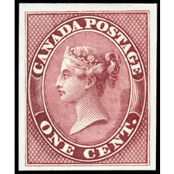canada stamp 14p queen victoria 1 1859 M XF 001