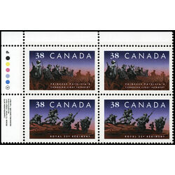 canada stamp 1250ii canadian infantry regiments 1989 PB UL